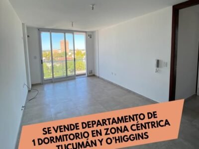 Se Vende Departamento de 1 Dormitorio en Zona Céntrica
