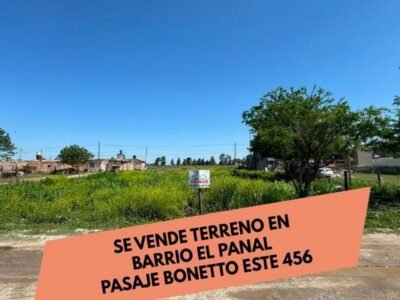 Se Vende Terreno en Barrio El Panal