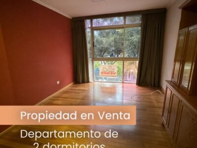 Se Vende Departamento de dos Dormitorios en Pleno Centro con Cochera