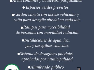 Loteo Rincón del Sur