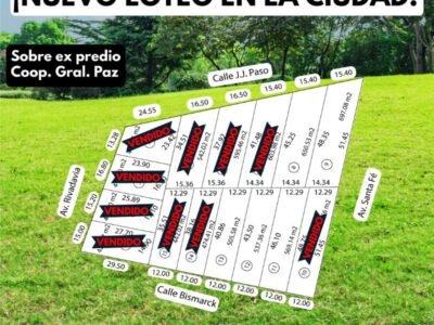 Loteo Ex Predio Cooperativa General Paz